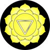 symbol för Solar plexus-chakrat