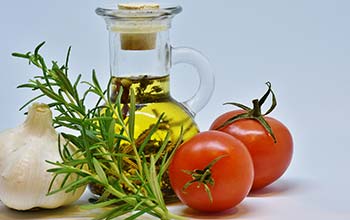 Tomater Olja och Rosmari Rosmarin Användning